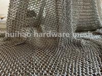 7mm Od Mesh Curtain Chain Mail Small de aço inoxidável Ring For Wall