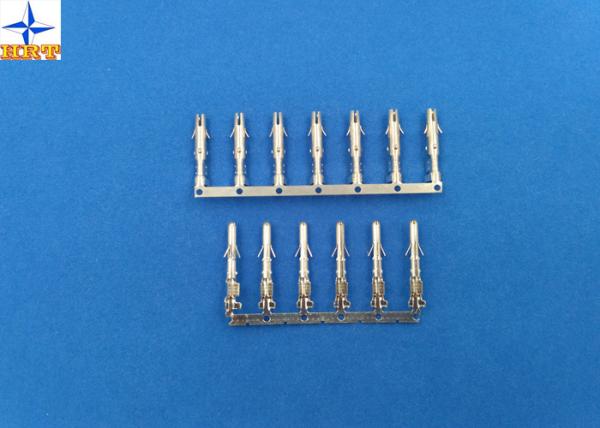 5.08mm Pitch Brass Female Connector Terminals , Tin-Plated Connector Crimp Terminal