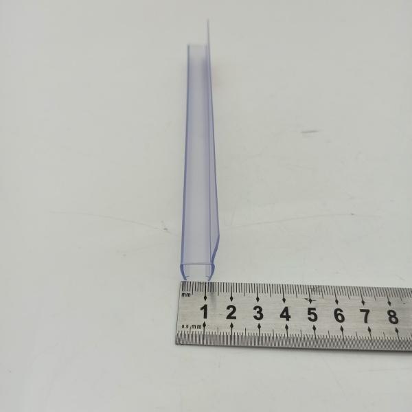 6-12mm Glass Compatible 180 Degree PVC Rubber H Channel Bottom Glass Shower Seal Door Strip