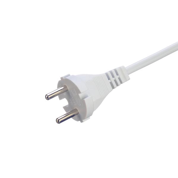 Top Rated SNI Standard 10A 2 Pin Prong H05vvh2 f 2x0.75mm2 AC Power Cable for Your Home Kitchen Appliances