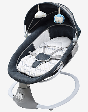 OEM Pink Automatic Electric Cradle Swing Multiple Speed Settings