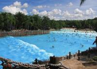 Onda de sopro da ressaca do ar durável artificial da associação da onda do parque da água para a praia do hotel