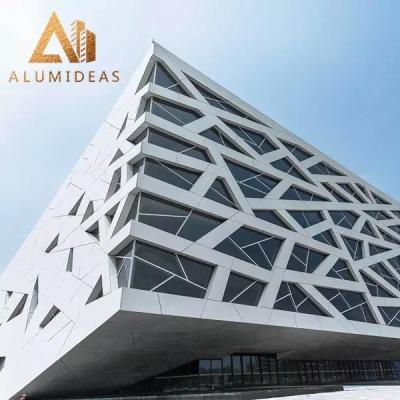 White Perforated Metal