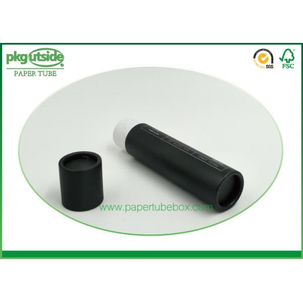 Rolled Edge Paper Tube Box 100% Recycled Pantone Colors For Cometics Packaging