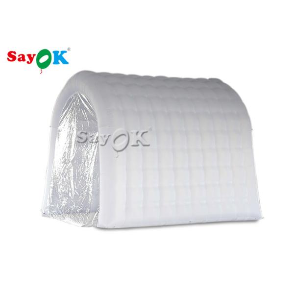 Белый санируя тоннель канала обеззараживанием брезента