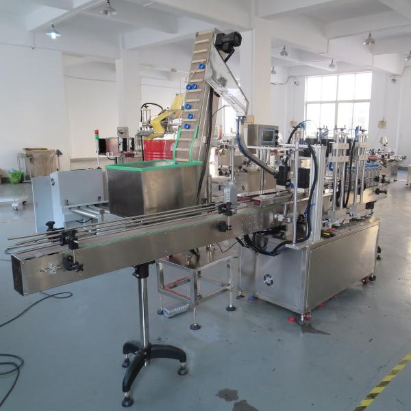 Linear Ropp Cap Sealing Machine Bottle Filling Capping And Labeling Machine