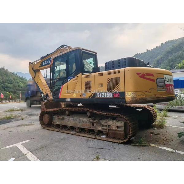 Sany SY215 Excavator avec 0-2000 heures de travail et 0,93m3 de capacité de seau