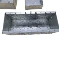 Boîte de maçonnerie de bande de l'épaisseur 5 de la préfabrication 1.60mm galvanisée