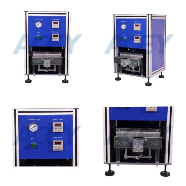 Lab Pneumatic Polymer Battery Aluminum Folding Machine