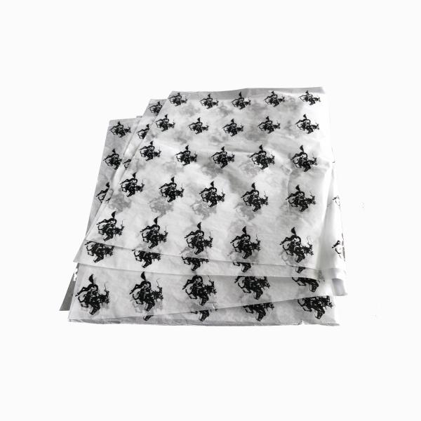 Custom Printed Logo Gift Wrap Tissue Paper 50 * 70cm Pantone Printing Surface Finishing