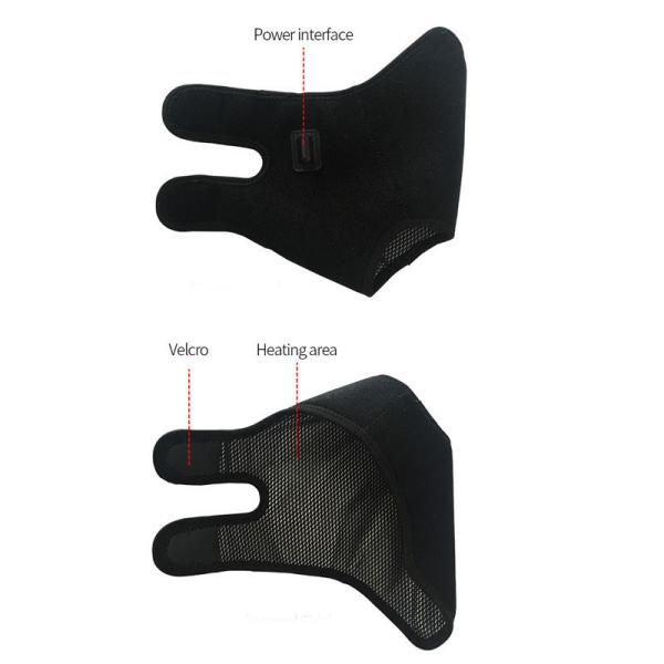 Graphene Film Support Brace Heated Ankle Wrap Foot Heat Therapy