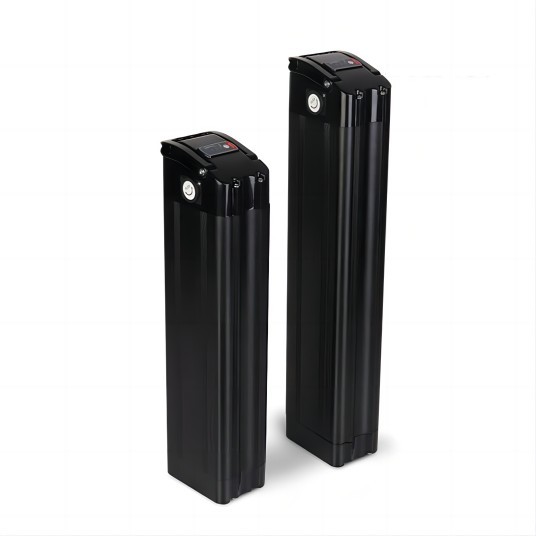 1500 циклов Портативная ручка 36V 10AH Черный алюминиевый электрический велосипед с безопасным замком для электрического складного велосипеда