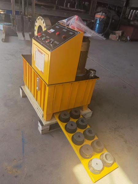 220v-415v Yellow 6-51mm BIG POWERFUL HOSE CRIMPING MACHINE Hydraulic Hose Crimping Machine