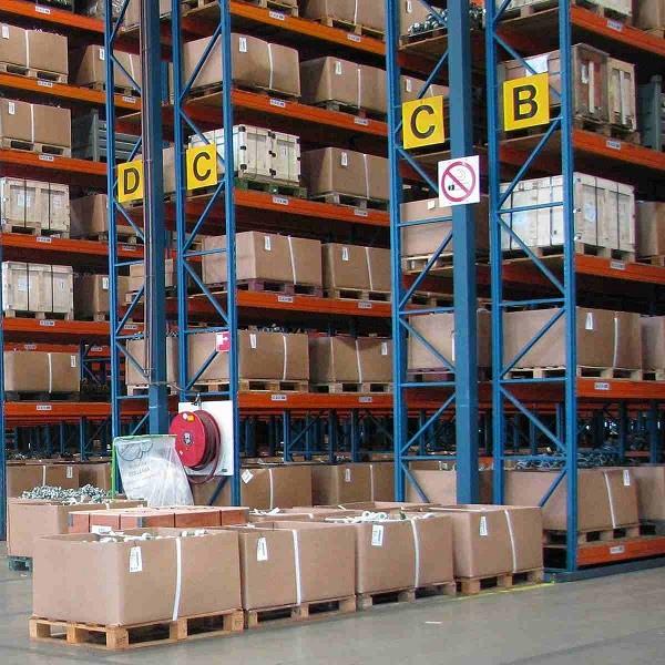 Industrial Heavy Duty Storage Racks 1000KG Capacity / Warehouse Pallet Racking Systems