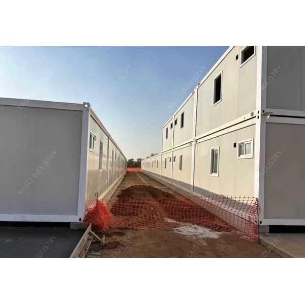 Lightweight Prefabricated Container Building Shipping House Wind Resistant 20ft