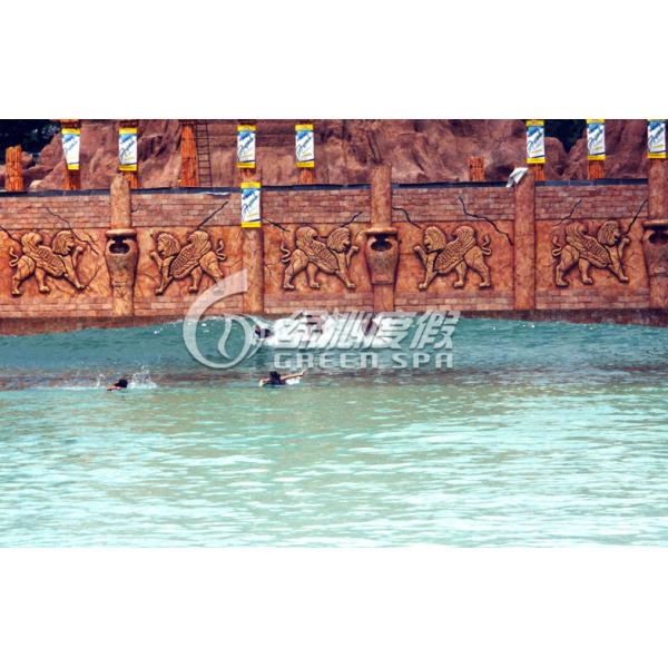 Funny Surf water park tsunami wave pool 