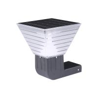 a plataforma do quadrado 20W a Dawn Solar Powered Wall Lights promoveu a cerca solar Lamp 100lm