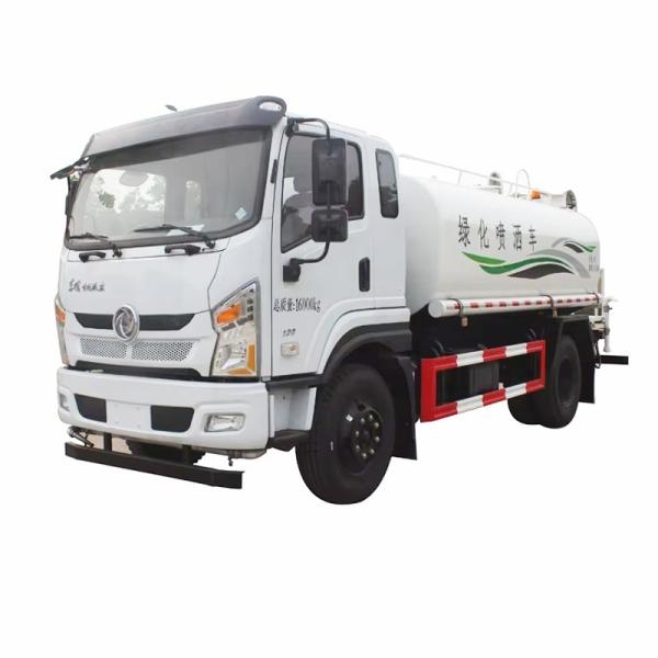 White 4*2 10000-12000 Litres  Water Truck  Street Flusher