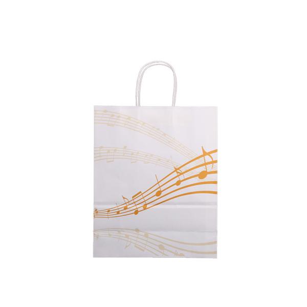 Eco Friendly Biodegradable Kraft Paper Bag With Twisted Handle Sustainable Paper Bag