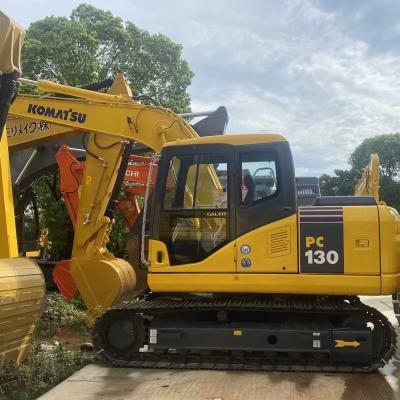 Used Mini Excavator Komatsu Pc130 Second Hand Excavator Equipment For Construction