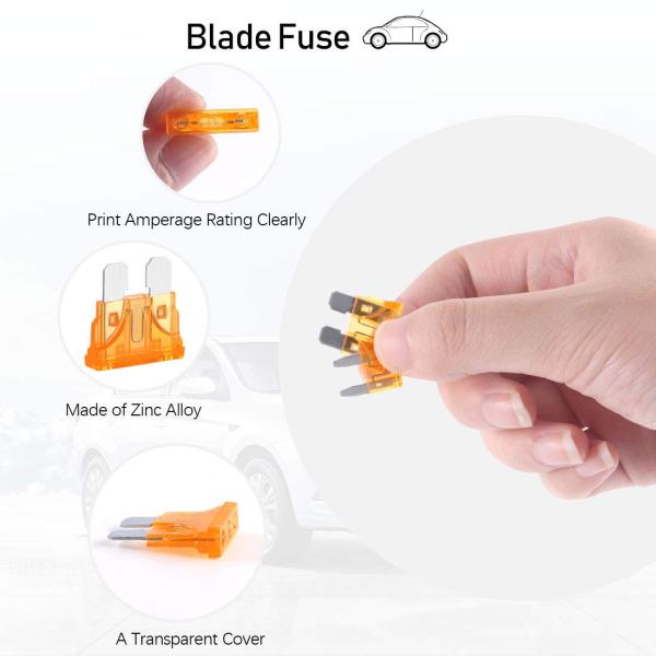 Ассортимент взрывателя лезвия 100PCS 120PCS автомобильный с пластиковой коробкой