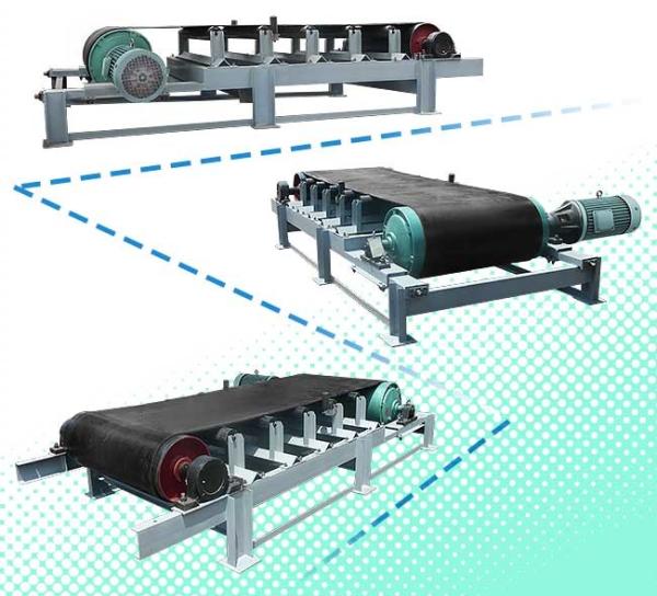 Orbit Round Reversible Belt Conveyor Firm Structure Lightweight Portable Efficient