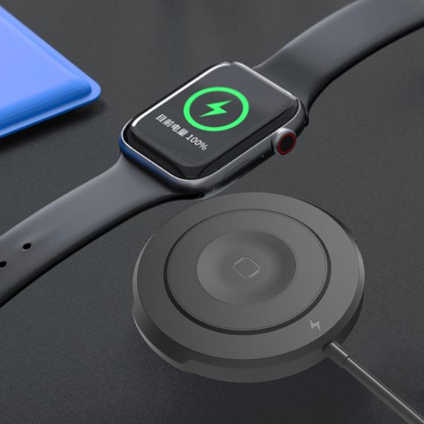 ABS Magnetic Wireless Chargers Station 8mm Charging Distance Watch Use