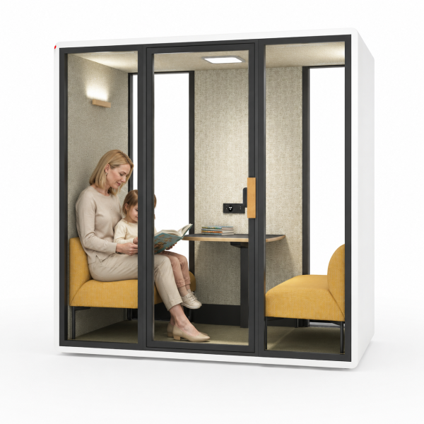 Office Work Soundproof Meeting Pods Phone Booth For Quiet Business Communication