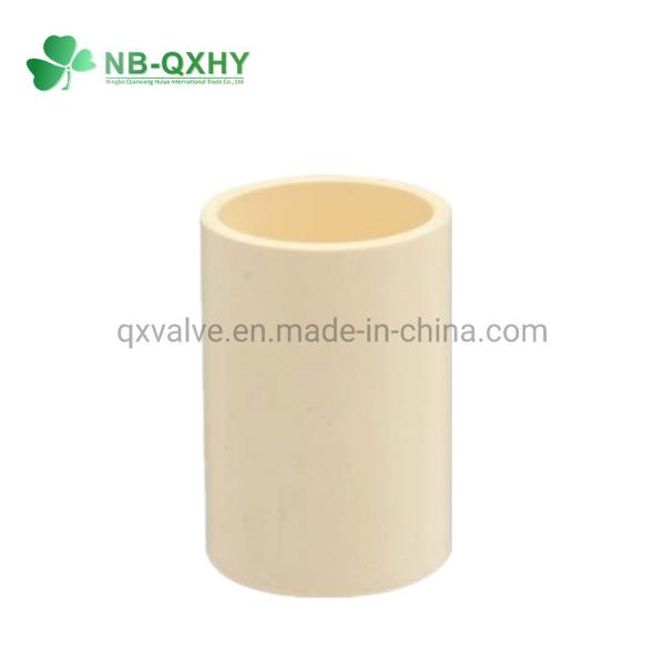 QX DIN Standard Pn16 CPVC Coupling Water Supply Type Round Head Code for Water Pipes
