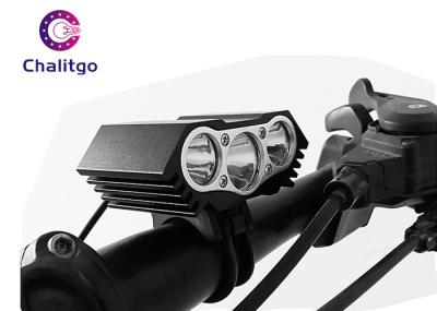 Waterproof Flashing LED Bike Lights X3 USB Charging Off - Road Bicycle Front