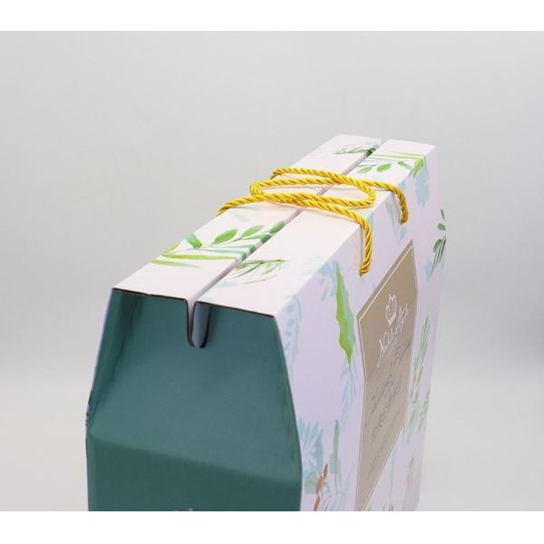 Folding Flat Corrugated Box Pillow Fruits Foods Cardboard Kraft Paper Packaging Box