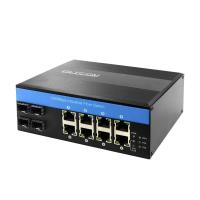 Commutateur réseau OLYCOM PoE 8 ports 240W Budget Gigabit Ethernet industriel CE FCC