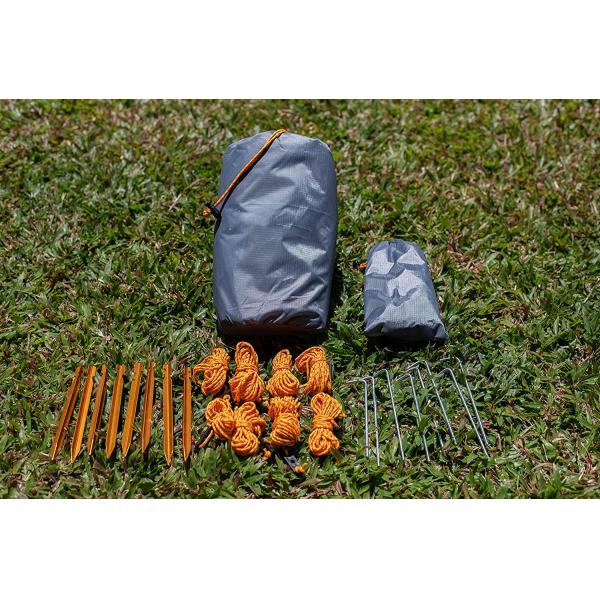 UPF50+ Waterproof Fly Tarp Shelter 9.8X9.8ft