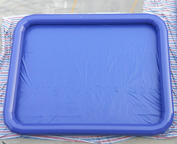 Big 0.9mm PVC Parks Toy Balls Inflatable Water Pool With Logo Printing