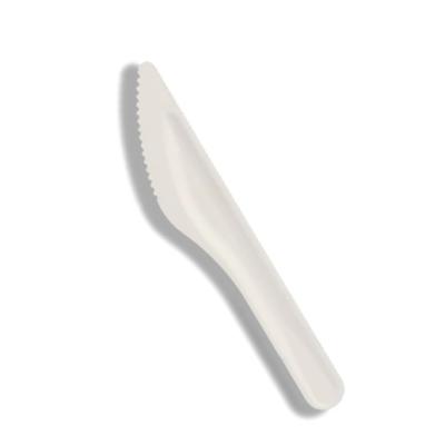 Eco Friendly Sugarcane Disposable Cutlery Pulp Knife Food Safe