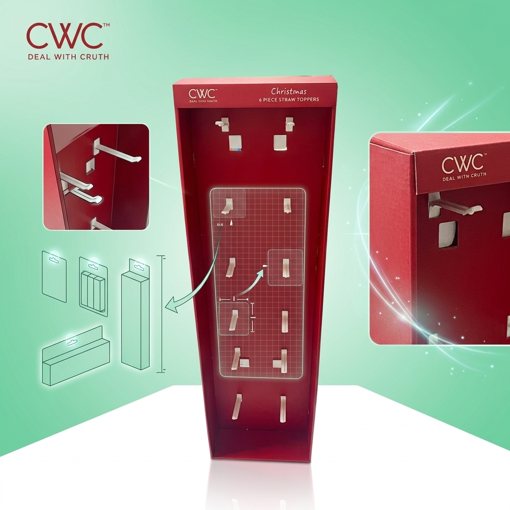 Heavy-Duty Customized PDQ Tray Display Using Double-Wall Corrugated Cardboard