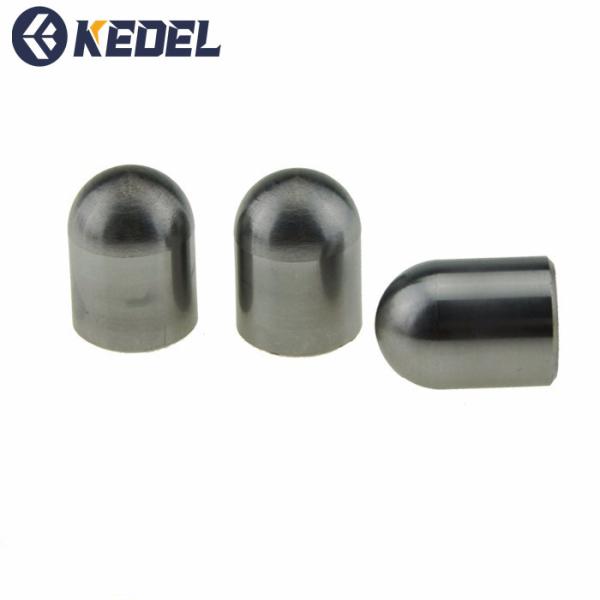 Yg6c afilan el botón cementado del carburo de tungsteno para las brocas del cono del rodillo de la roca