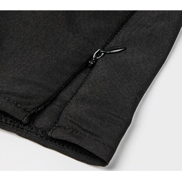 Пригонка изготовленных на заказ женщин Китая фабрики одежды сексуальная тонкая с блузки рукава плеча половинной покрывает с молнией