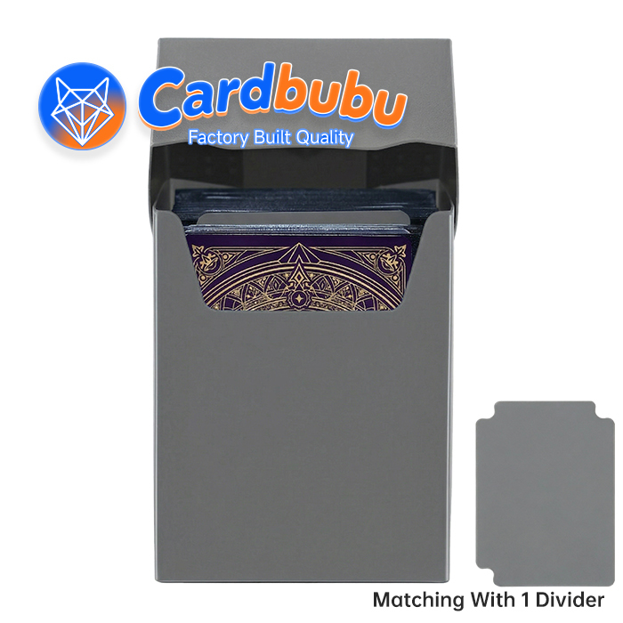 Game Plastic Deck Box Personalized Logo Packaging Trading Playing Card Box
