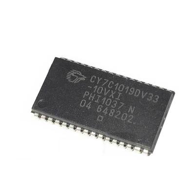 1Mbit COMS Sram Memory Chip Static Random Access Memory CY7C1019DV33-10VXI