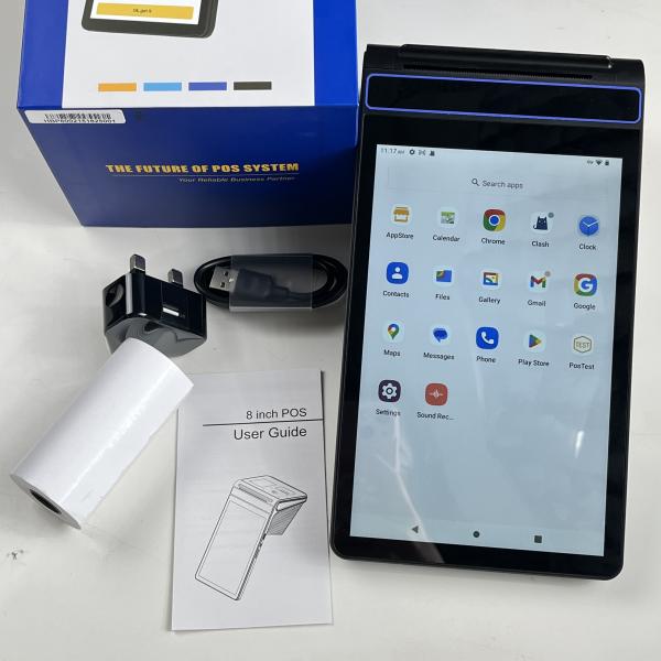 3GB Ram Fingerprint POS Machine FBI Certified / STQC Certified POS Terminal With Printer