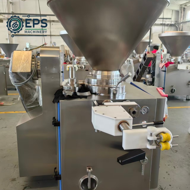 Sausage Making Filler Adjustable Filling Weight Quantitative Twisting Vacuum Sausage Stuffer