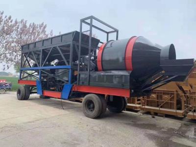 Movable Plant Concrete Mixer Machine , High Precision Stationary Concrete Plant