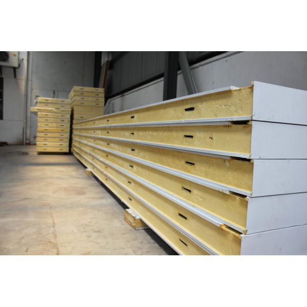 PUR Class A Cold Room Panels 100mm Sandwich Insulation Warehouse Wall Panels