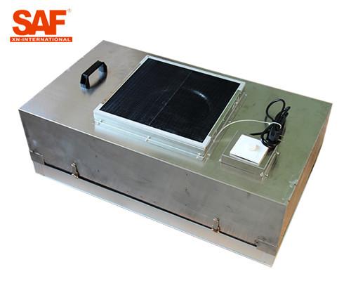 Clean Room Hepa Filter Unit With Low Noise Motor , Ffu Fan Filter Customized Size