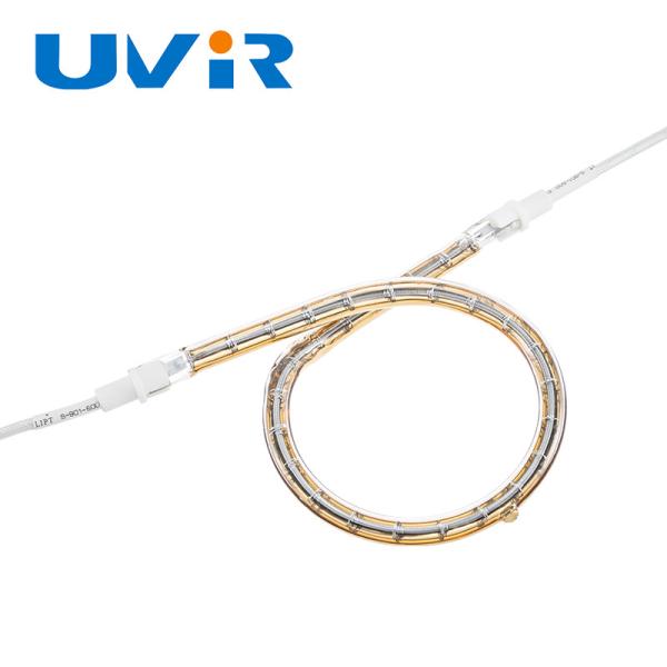 Gold Coated Ring Infrared Lamps for Bending Heating Parts