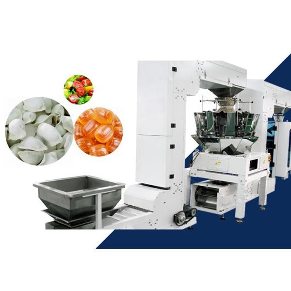 Замороженные продукты веся машину упаковки сумки с Weigher комбинации