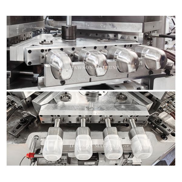 100ml Automatic IBM Injection Blow Molding Machine for Leak-Proof Cosmetic Jars