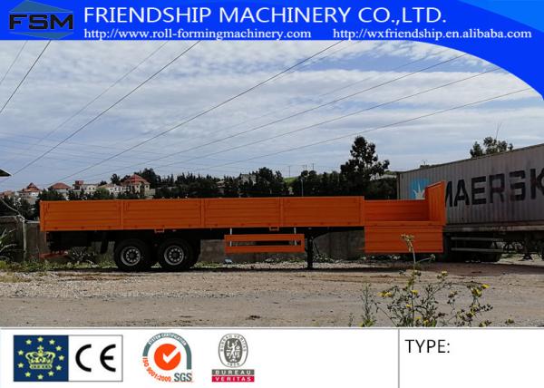 Semi Trailer Chassis Beam Welding Line Trailer Beam Hydraulic Assembly With Lincoln Electric