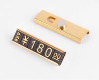 Digital Plate Display Stand / Jewelry Pricing Cube em Preto Prata e Ouro